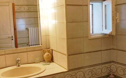 San Lorenzo al Mare 625: Bathroom, Property, Room, Tile, Bathroom Cabinet, Interior Design, Sink, Bathroom Accessory, Lighting, Floor