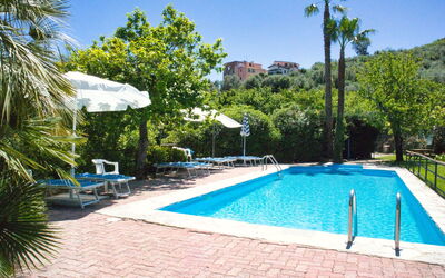 Dolcedo 663: Water, Plant, Sky, Property, Building, Swimming Pool, Azure, Tree, Chair, Outdoor Furniture