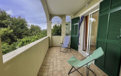 Pietra Ligure 612: Property, Plant, Building, Shade, Architecture, Interior Design, Wood, Sky, Cloud, Chair