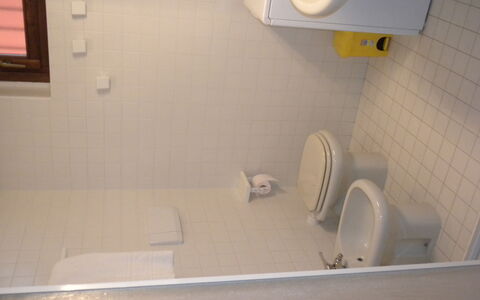 Lazise 716: Bathroom, Property, Plumbing Fixture, Room, Wall, Tile, Bathroom Sink, Sink, Toilet, Architecture