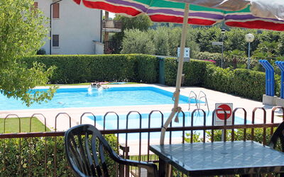 Lazise 718: Swimming Pool, Property, Leisure, House, Building, Resort, Vacation, Shade, Real Estate, Tree