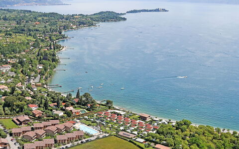 Manerba 641: Water, Sky, Green, Nature, Azure, Natural Landscape, Plant, Vegetation, Tree, Coastal And Oceanic Landforms