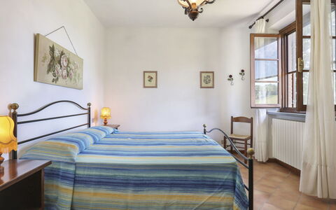 Terricciola 603: Bedroom, Bed, Room, Furniture, Property, Bed Sheet, Bed Frame, Interior Design, Ceiling, Bedding