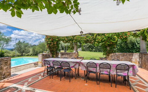 Panzano 604: Table, Furniture, Plant, Nature, Chair, Shade, Outdoor Furniture, Outdoor Table, Tree, Leisure