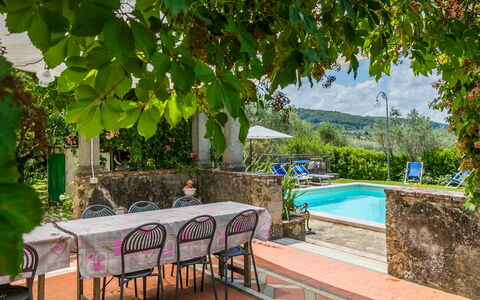 Panzano 604: Plant, Table, Furniture, Water, Green, Tree, Outdoor Furniture, Shade, Outdoor Table, Chair