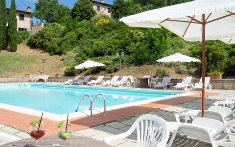 Dicomano 612: Water, Plant, Property, Furniture, Swimming Pool, Sky, Building, Azure, Chair, Umbrella