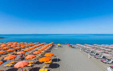 Maestrale: Water, Sky, Beach, Coastal And Oceanic Landforms, Outdoor Furniture, Umbrella, Chair, Leisure