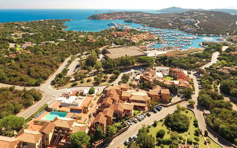Porto Cervo 616: Water, Sky, Daytime, Property, Plant, Nature, Natural Landscape, Building, Tree, Urban Design