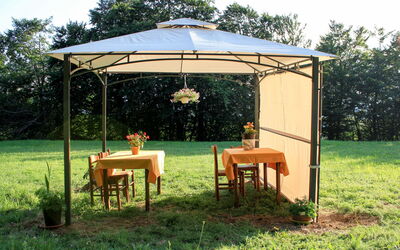 San Bartolomeo del Bosco 601: Plant, Furniture, Property, Sky, Plant Community, Nature, Table, Shade, Outdoor Table, Botany