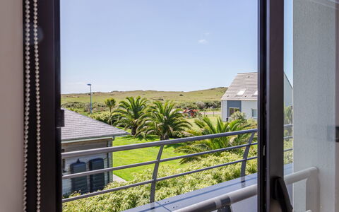 Pirou Beach: Building, Sky, Plant, Window, Shade, House, Interior Design, Wood, Cottage
