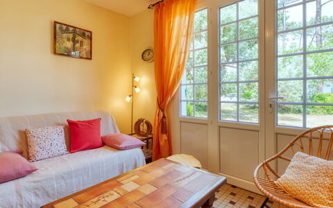 La Bruyère: Furniture, Table, Property, Window, Wood, Comfort, Orange, Textile, Interior Design