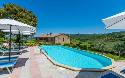 Volterra 650: Water, Sky, Building, Swimming Pool, Plant, Blue, Azure, Shade, Outdoor Furniture, House