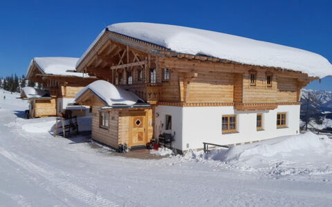 Forstau 601: Snow, Sky, Window, House, Tree, Slope, Building, Cottage, Wood, Real Estate