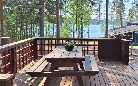 Hiisiranta E4: Wood, Cottage, Log Cabin, Forest, Shed, Garden Buildings, Larch, Woodland, Wood Stain