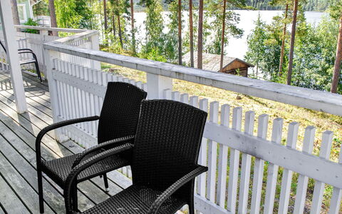 Saunaharju 4: Furniture, Chair, Outdoor Furniture, Table, Wood, Outdoor Table, Kitchen & Dining Room Table, Shade, Garden, Umbrella