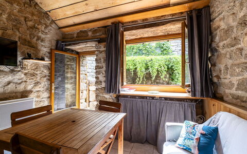 Chassezac: Property, Furniture, Table, Wood, Lighting, Window, Interior Design, Floor, Flooring, Hardwood
