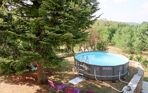 Labin 797: Property, Tree, Real Estate, Home, House, Swimming Pool, Landscape, Backyard, Plant, Yard