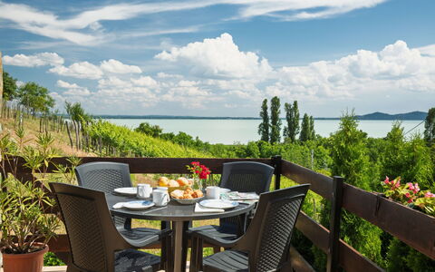 Kopacsi: Furniture, Outdoor Furniture, Table, Chair, Outdoor Table, Sea, Coastal And Oceanic Landforms, Shade, Kitchen & Dining Room Table, Eco Hotel