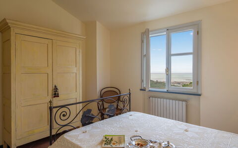 Il Terebinto (Imp427): Room, Property, Bedroom, Furniture, Bed, Ceiling, Bed Frame, Floor, Wall, Yellow
