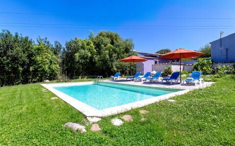 Oliviola: Blue, Garden, Swimming Pool, Resort, Estate, Farmhouse, Landscaping, Lawn, Hacienda, Backyard