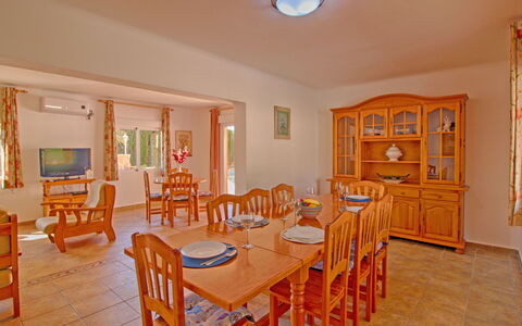 Bellavista: Table, Furniture, Chair, Wood, Orange, Flooring, Floor, Door, Paint, Building