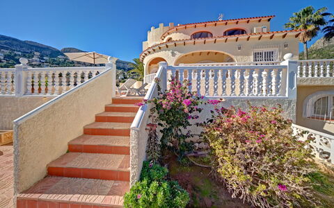 Castillo: Plant, Sky, Daytime, Building, Flower, Stairs, Neighbourhood, Residential Area, Tree, Facade