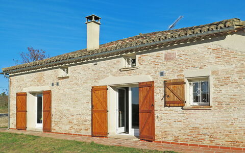 Touzy: Sky, Building, Window, Plant, Door, House, Tree, Land Lot, Wood, Cottage