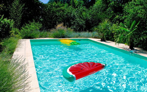 Peuchaud: Water, Plant, Water Resources, Swimming Pool, Nature, Green, Azure, Tree, Rectangle, Sky