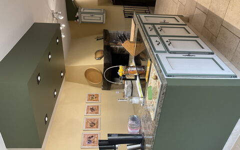La Princesse: Property, Cabinetry, Interior Design, Architecture, Flooring, Floor, Material Property, Countertop, Kitchen, Wood