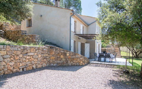 Les Restanques: Plant, Property, Tree, Building, Sky, Road Surface, Window, Land Lot, House, Residential Area