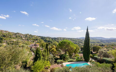 La Garance: Cloud, Sky, Plant, Natural Landscape, Mountain, Tree, Grass, Shrub, Landscape, Horizon
