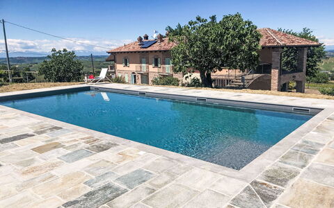 Antica Cascina: Swimming Pool, Composite Material, Flagstone, Tile, Water Feature, Concrete, Cobblestone