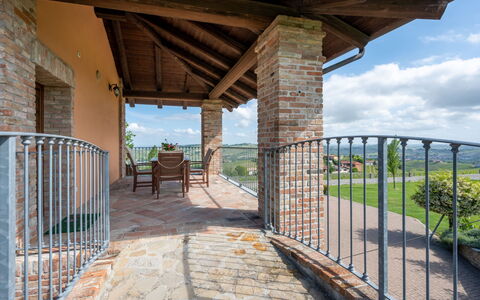 Antica Cascina: Property, Plant, Sky, Wood, Shade, Cloud, Fence, Building, Residential Area, Landscape