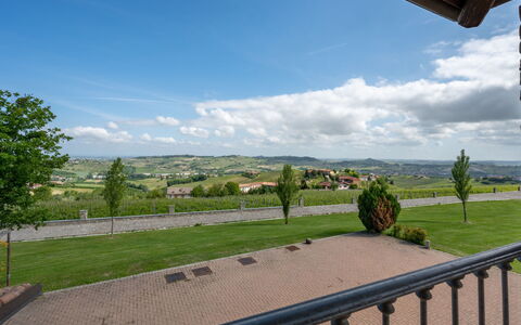 Antica Cascina: Sky, Cloud, Property, Plant, Tree, Fence, Shade, Architecture, Land Lot, Grass