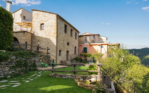 Ca' De Baudo L'Ameican (Tve150): Property, Natural Landscape, House, Building, Sky, Town, Architecture, Village, Rural Area, Tourism