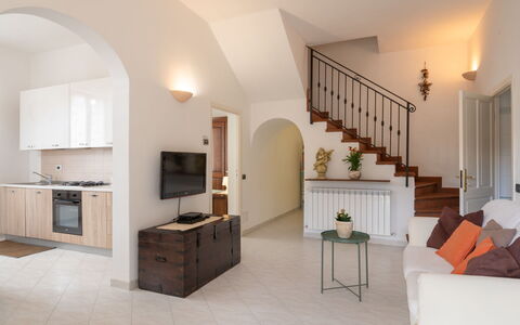 Miriam: Building, Furniture, Plant, Cabinetry, Houseplant, Television, Wood, Chest Of Drawers, Table, Drawer
