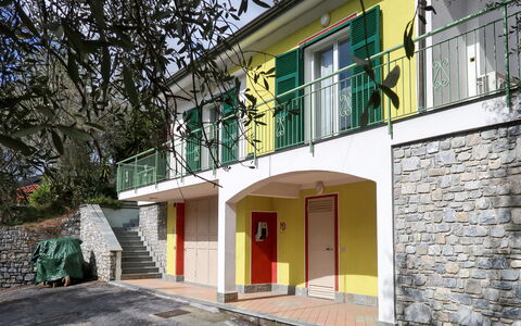 Innovativa: Property, House, Building, Home, Real Estate, Architecture, Yellow, Facade, Residential Area, Room