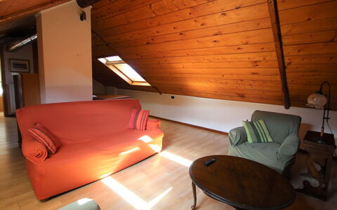 Magda: Room, Property, Furniture, Interior Design, Attic, Loft, Building, Table, House, Floor