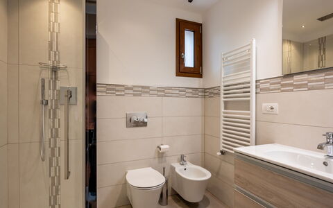 La Maison D'Amelie: Plumbing Fixture, Mirror, Property, Sink, Tap, Bathroom Cabinet, Bathroom, Bathroom Sink, Purple
