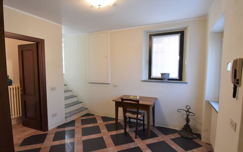 La Corte Bricca (Casa Padronale): Room, Property, Floor, Building, Hardwood, Furniture, Interior Design, Ceiling, House, Wall