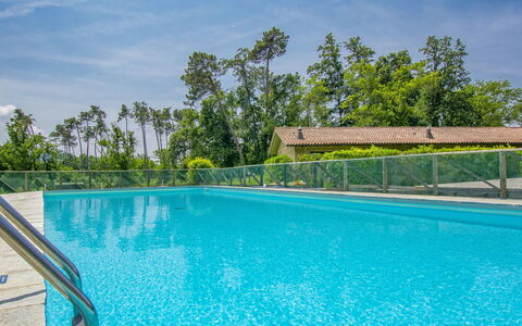 I Pini: Water, Sky, Cloud, Plant, Swimming Pool, Blue, Azure, Rectangle, Tree, Natural Landscape