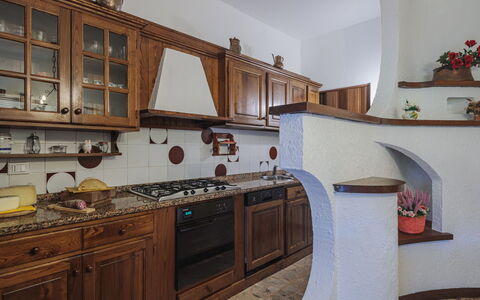 Barbara: Cabinetry, Countertop, Property, Sink, Wood, Kitchen Stove, Tap, Kitchen, Building, Interior Design