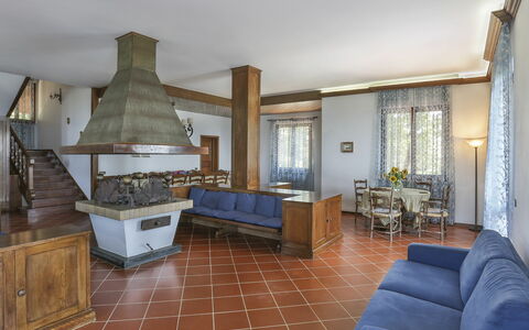 Le Castagne: Room, Property, Furniture, Building, Floor, Interior Design, Living Room, Hardwood, Real Estate, House