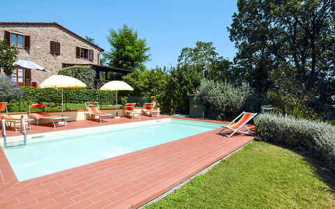 Casa Daniela (Gam310): Swimming Pool, Property, Real Estate, Grass, House, Building, Residential Area, Backyard, Home, Estate