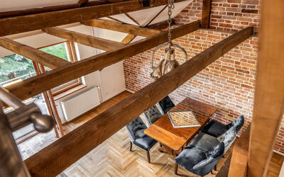 Niezwykły 1.1: Wood, Outdoor Furniture, Interior Design, Flooring, Floor, Building, Wood Stain, Hardwood, Living Room, Real Estate