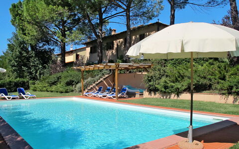 Castelfiorentino 649: Swimming Pool, Leisure, Property, Resort, Vacation, Leisure Centre, Real Estate, Shade, House, Sunlounger