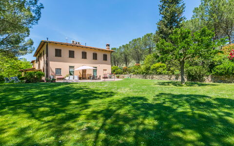 Castelfiorentino 649: Plant, Sky, Tree, Green, Natural Landscape, Window, Land Lot, Grass, Building, Leisure