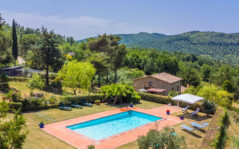 Castelnuovo Val Cecina 651: Estate, Eco Hotel, Hacienda, Farmhouse, Plantation, Villa, Resort, Swimming Pool, Mountain Village