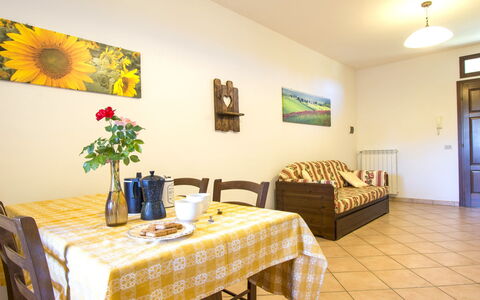 Cecina 613: Room, Property, Interior Design, Yellow, Building, Furniture, Real Estate, Table, House, Living Room