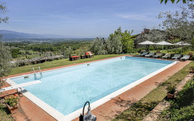 Montevarchi 613: Water, Plant, Sky, Swimming Pool, Building, Tree, Shade, Rectangle, Body Of Water, Leisure